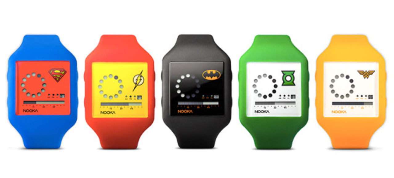 Klockor inspirerade av DC Comics Universum