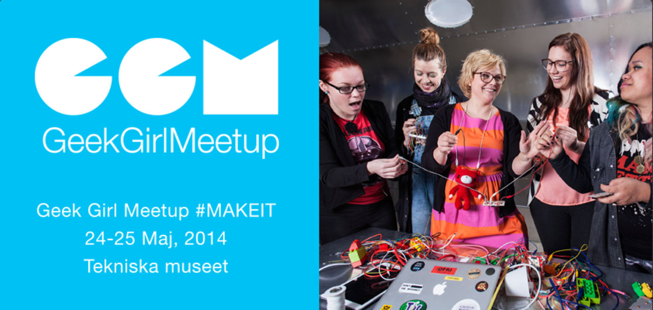 Geek Girl Meetup på Tekniska museet 