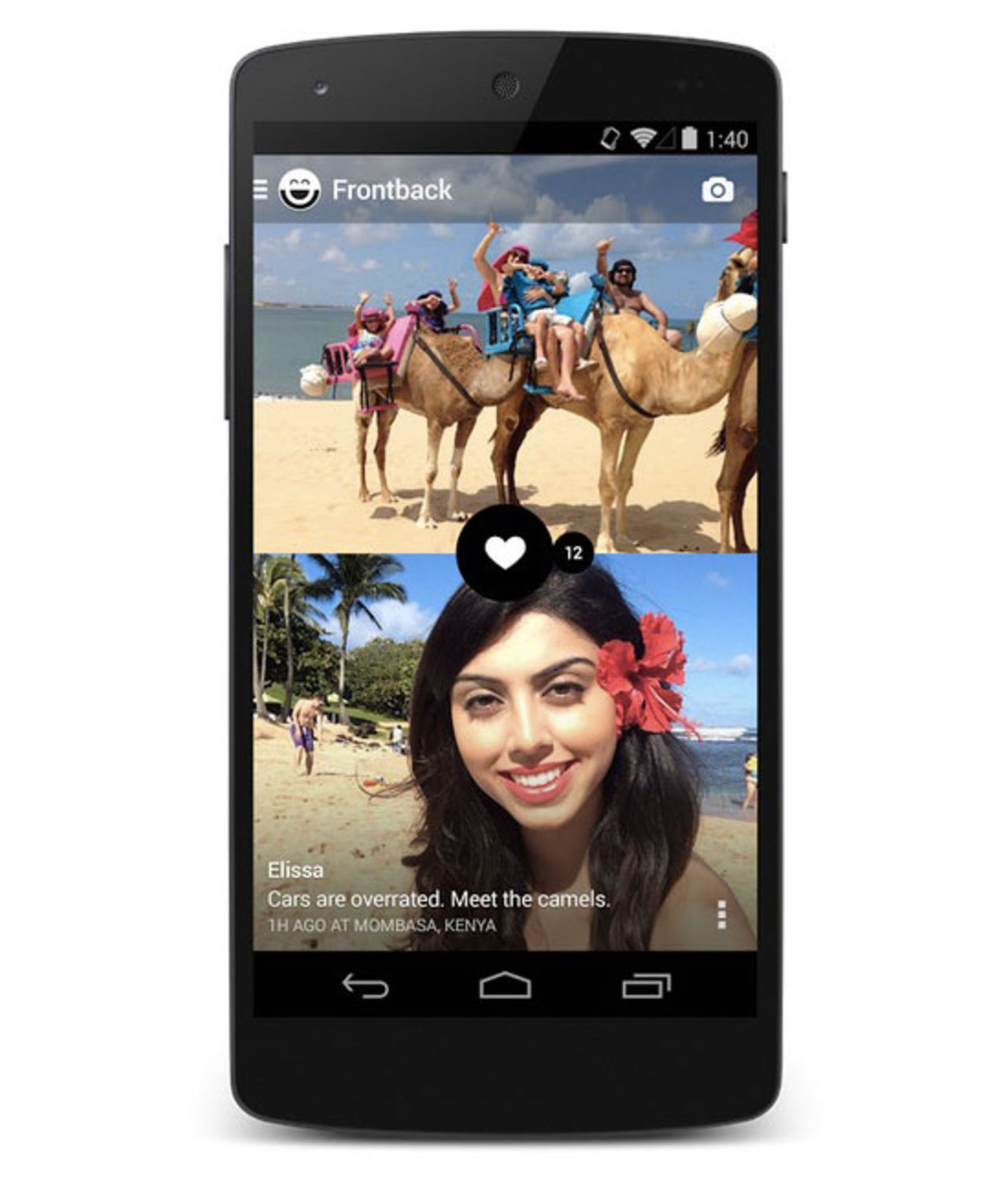 Frontback släppt till Android