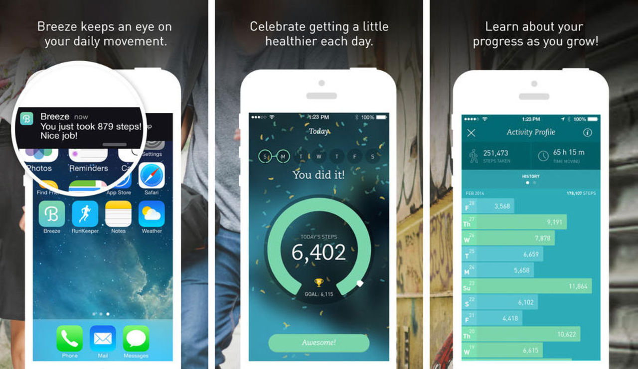 Breeze - träningsappen för oss som inte springer