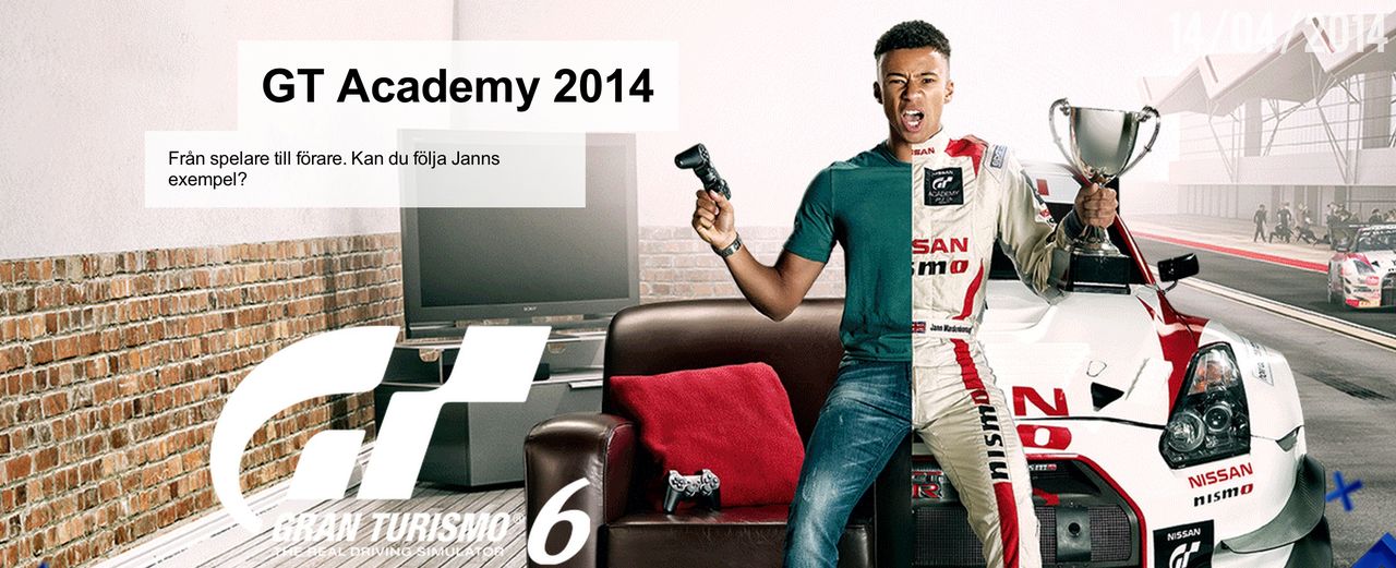 Snart dags för GT Acadamy 2014