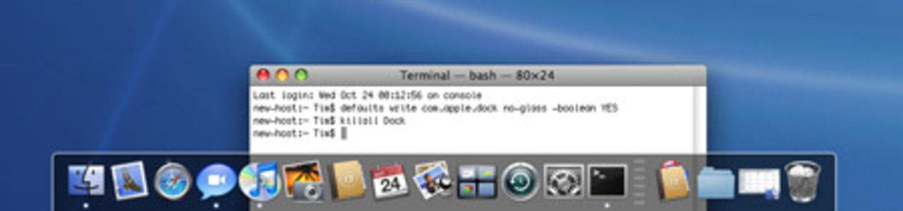 Alternativ Dock i Leopard