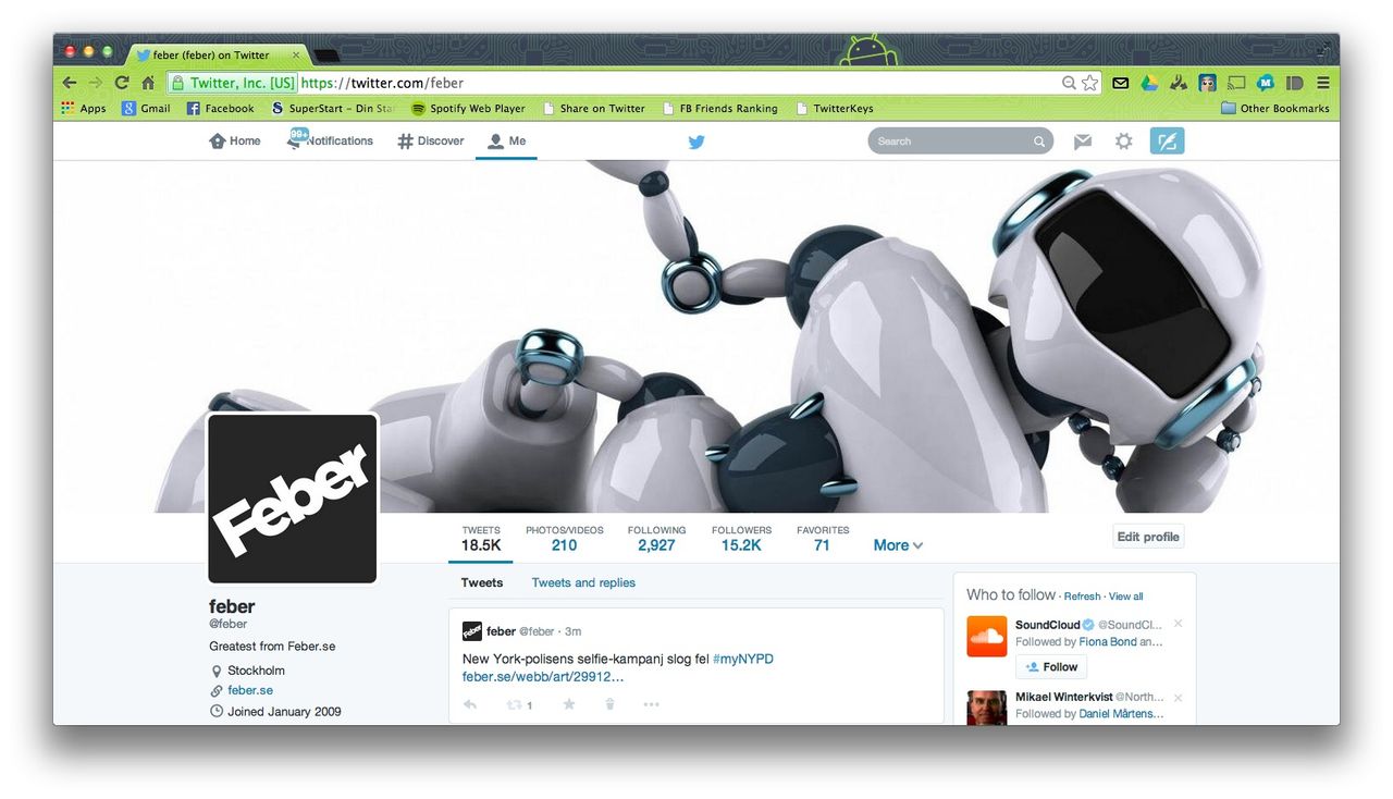 Nu kan alla få Twitters nya profilsida