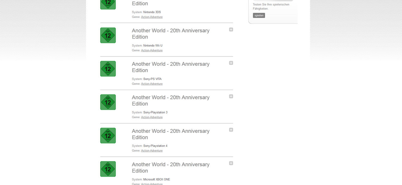 Nyversion av Another World på gång?