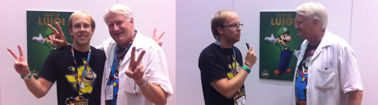 Charles Martinet kommer till Retrospelsmässan