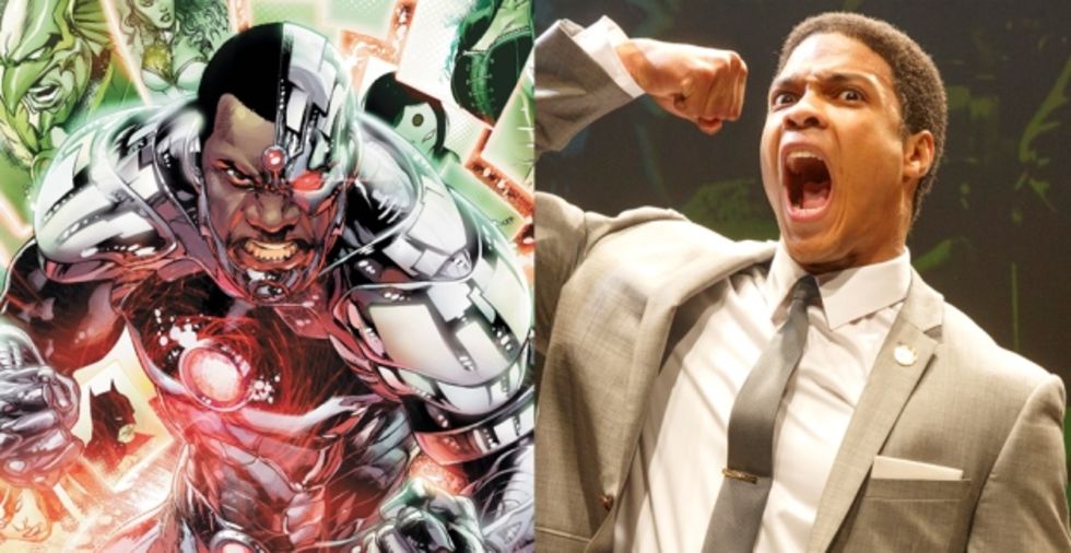 Ray Fisher spelar Cyborg