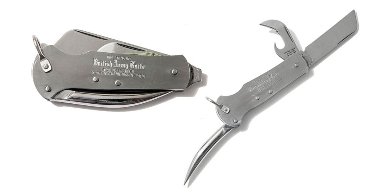 Här är den brittiska armékniven