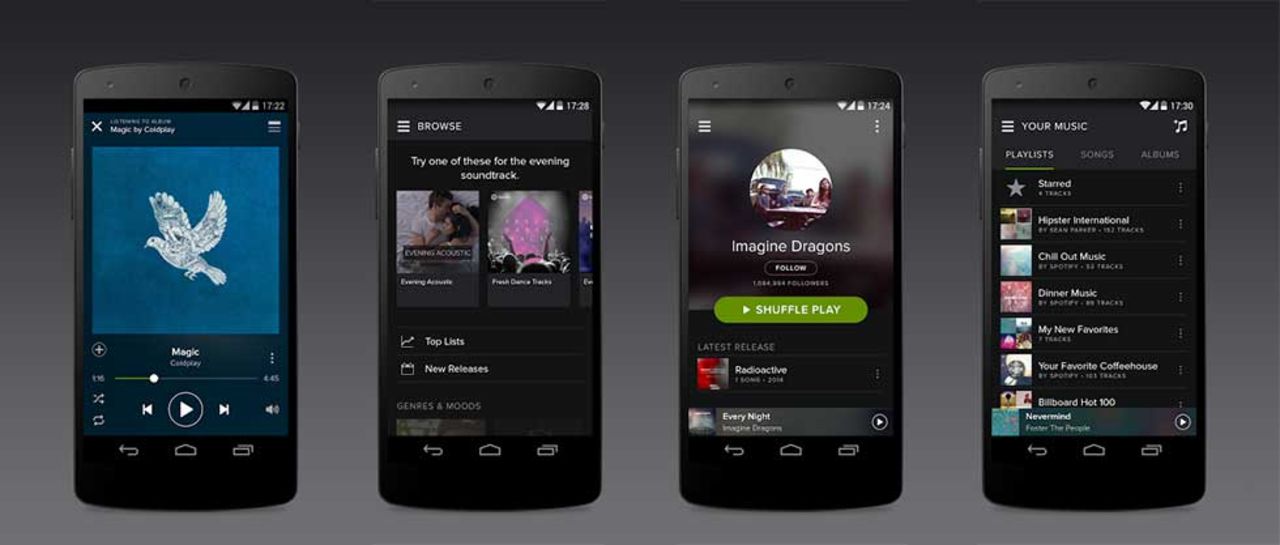 Spotify till Android uppdateras
