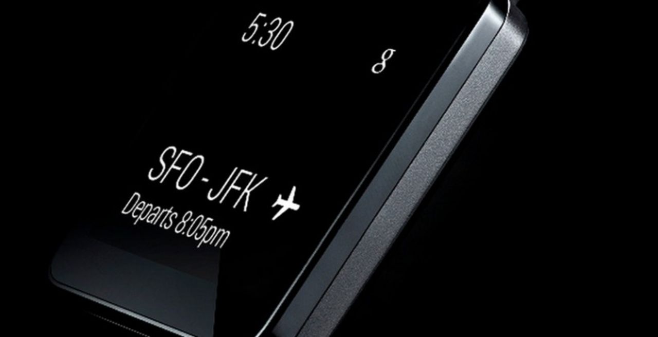 Prisuppgift för LG:s smarta klocka