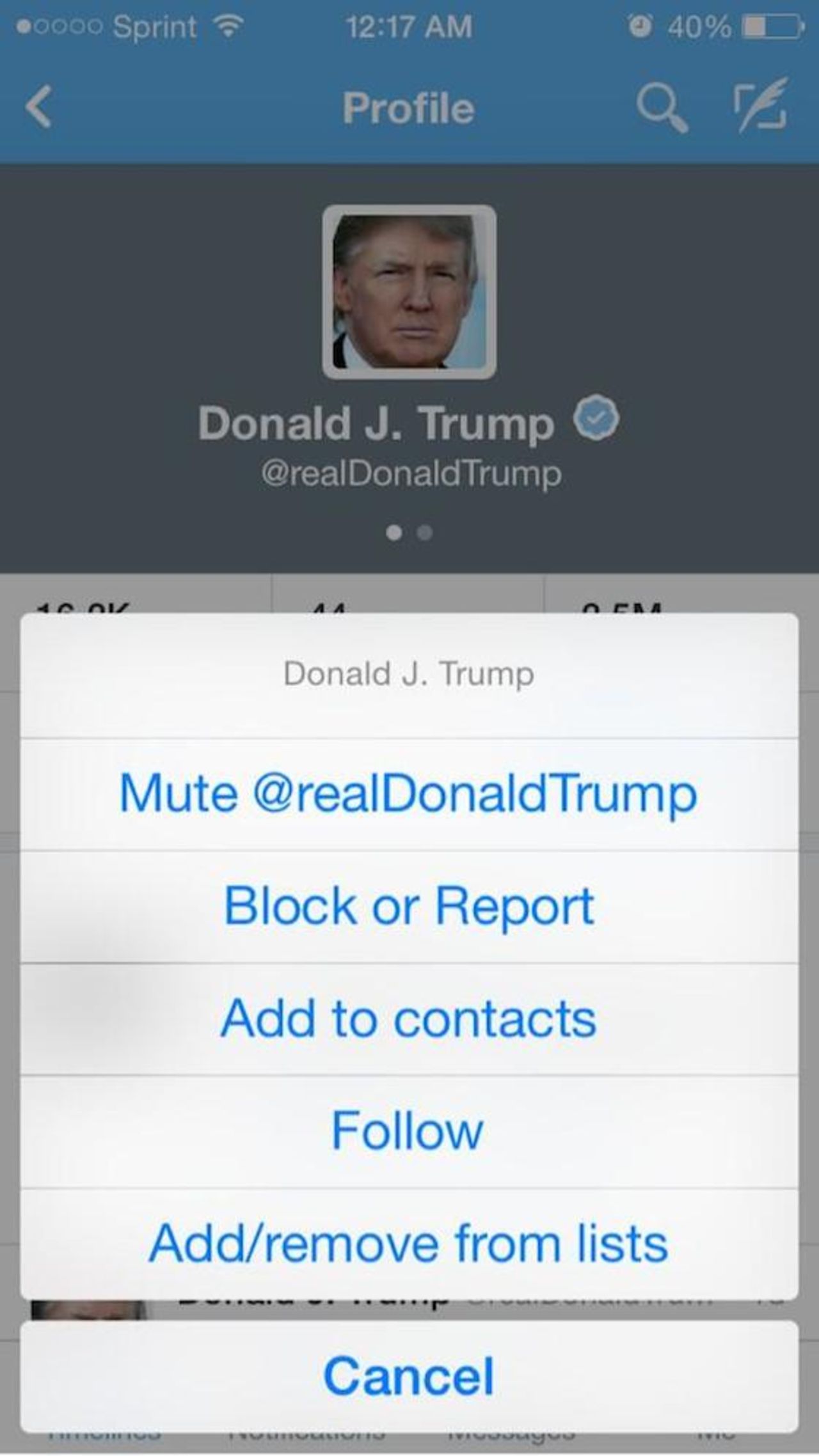 Twitter arbetar med en ”Mute mode” till deras app