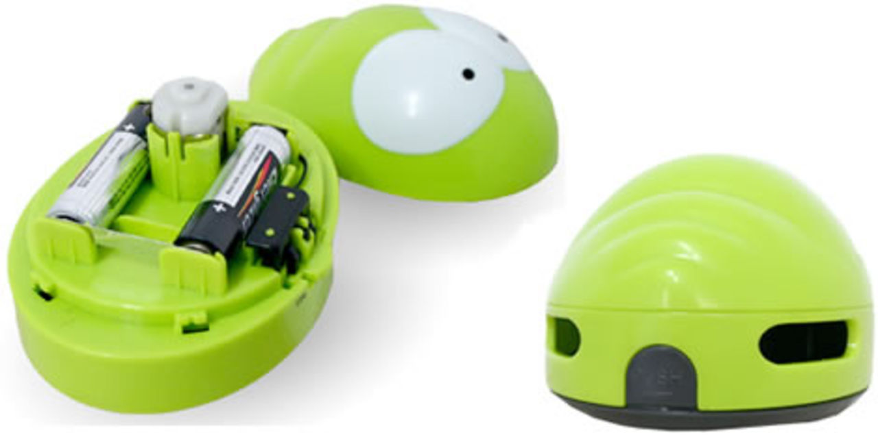 Söt skrivbordsdammsugare