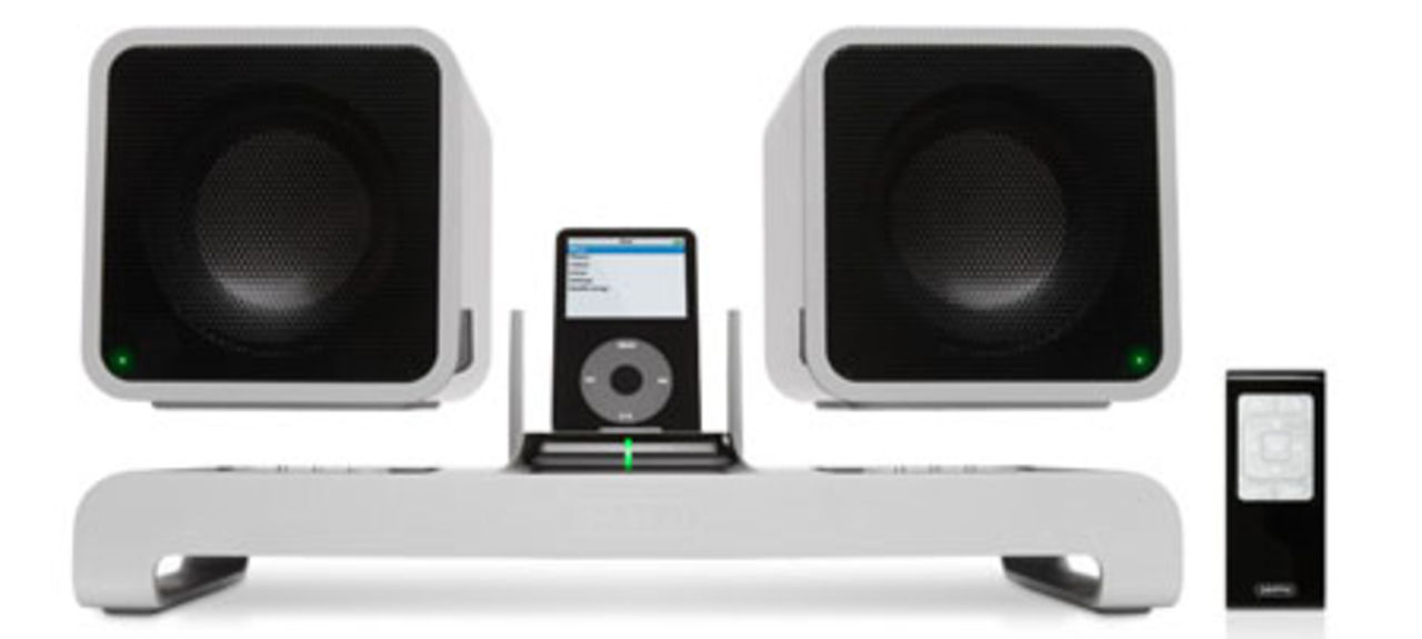 Evolve - trådlösa högtalare till iPod