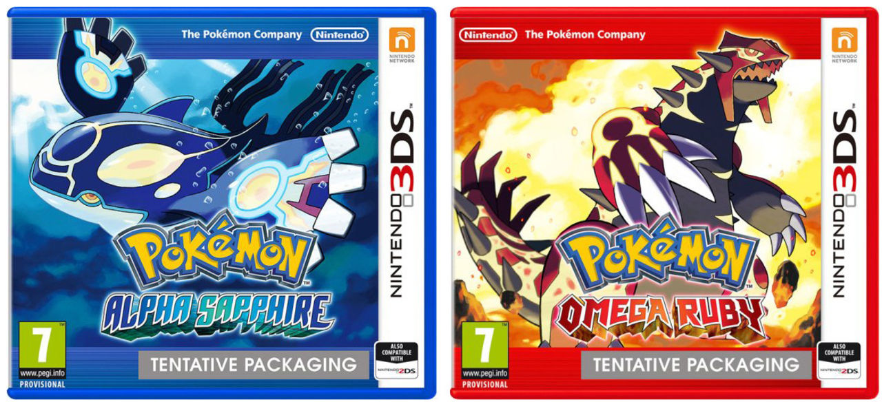 Pokémon Alpha Sapphire och Omega Ruby utannonserade