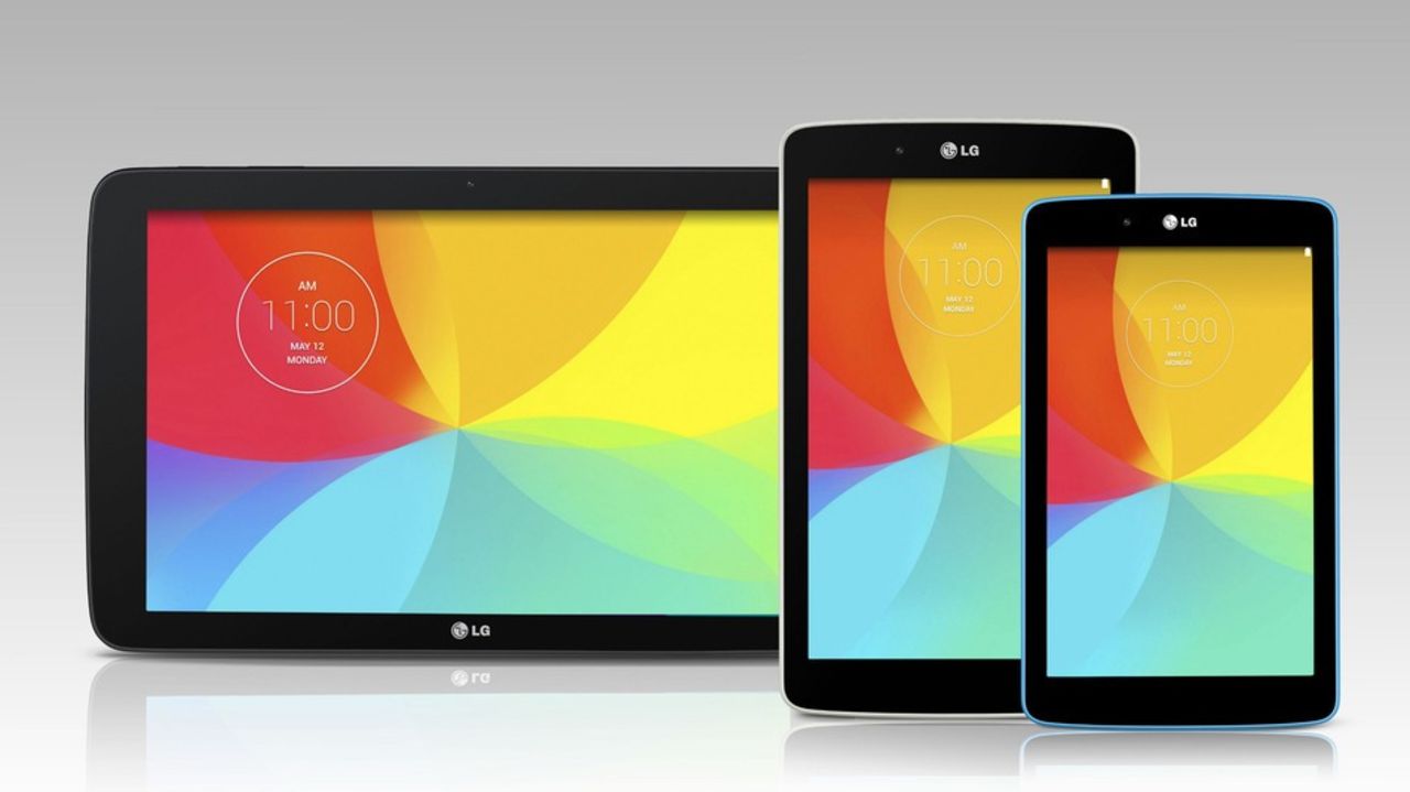 LG presenterar tre nya tablets