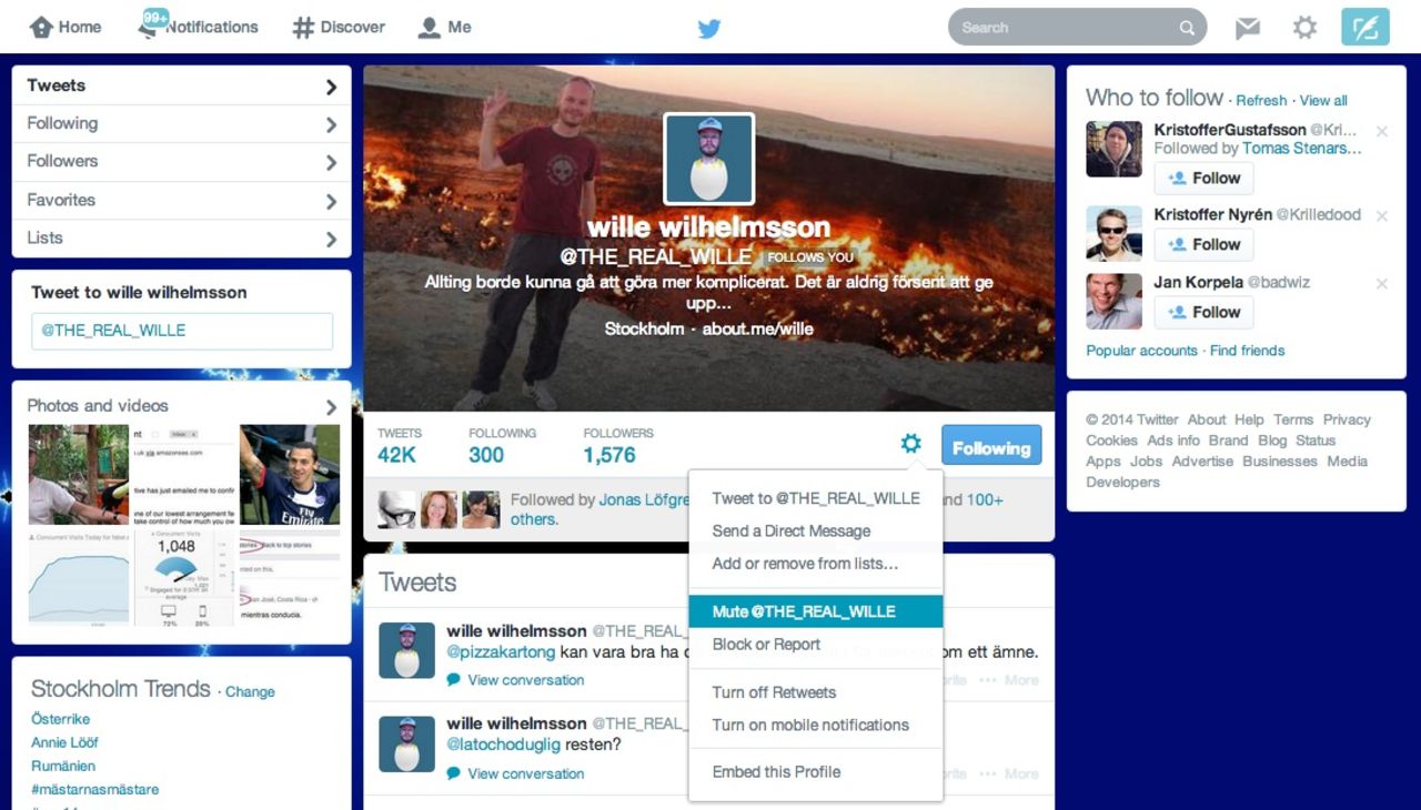 Tysta twittrare i ditt flöde