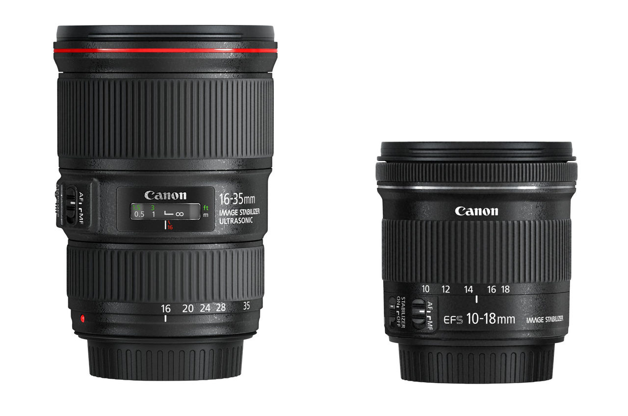 Två nya vidvinkelobjektiv från Canon