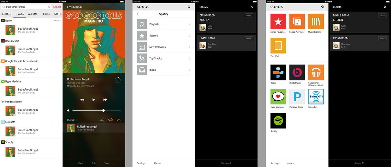 Sonos uppdaterar sin app