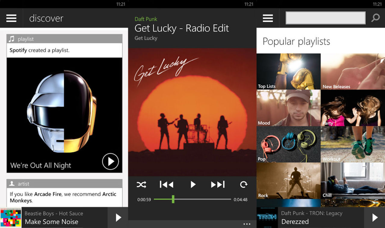 Spotify till Windows Phone uppdaterat