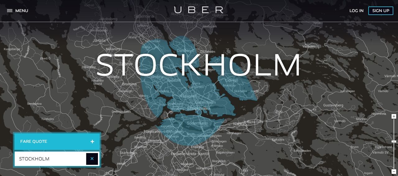 Lagförslag kan stoppa Uber i Sverige