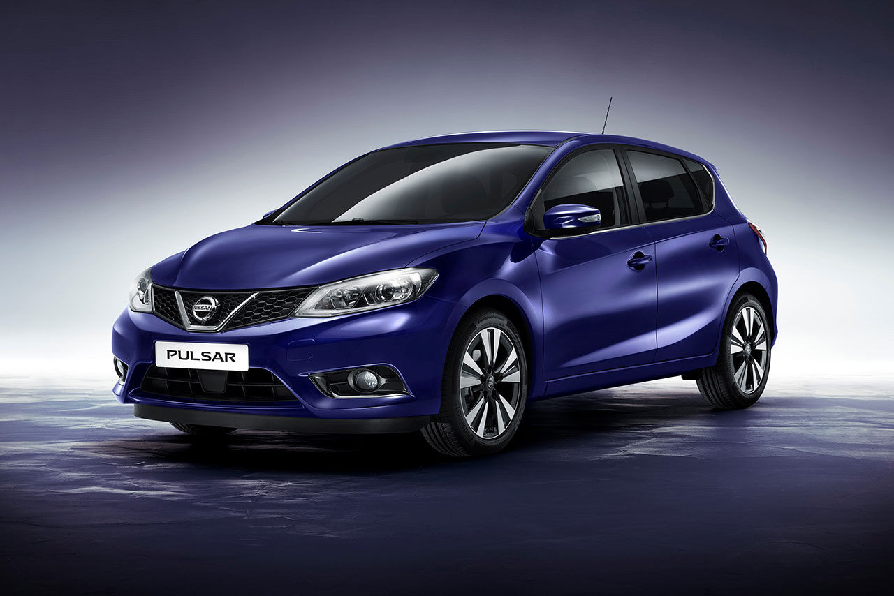 Nissan visar upp den nya modellen Pulsar