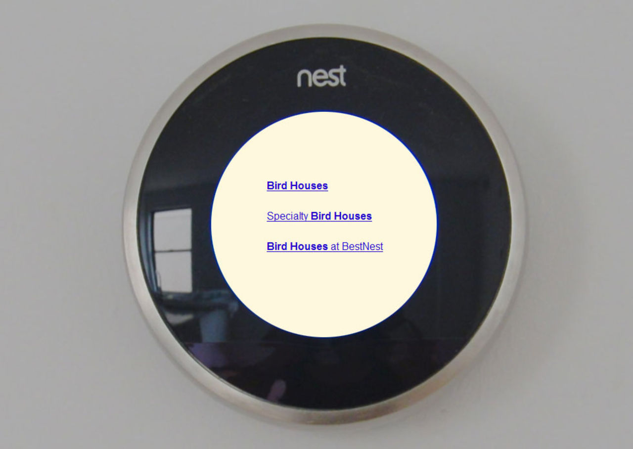 Google vill annonsera på termostat, kylskåp och annat