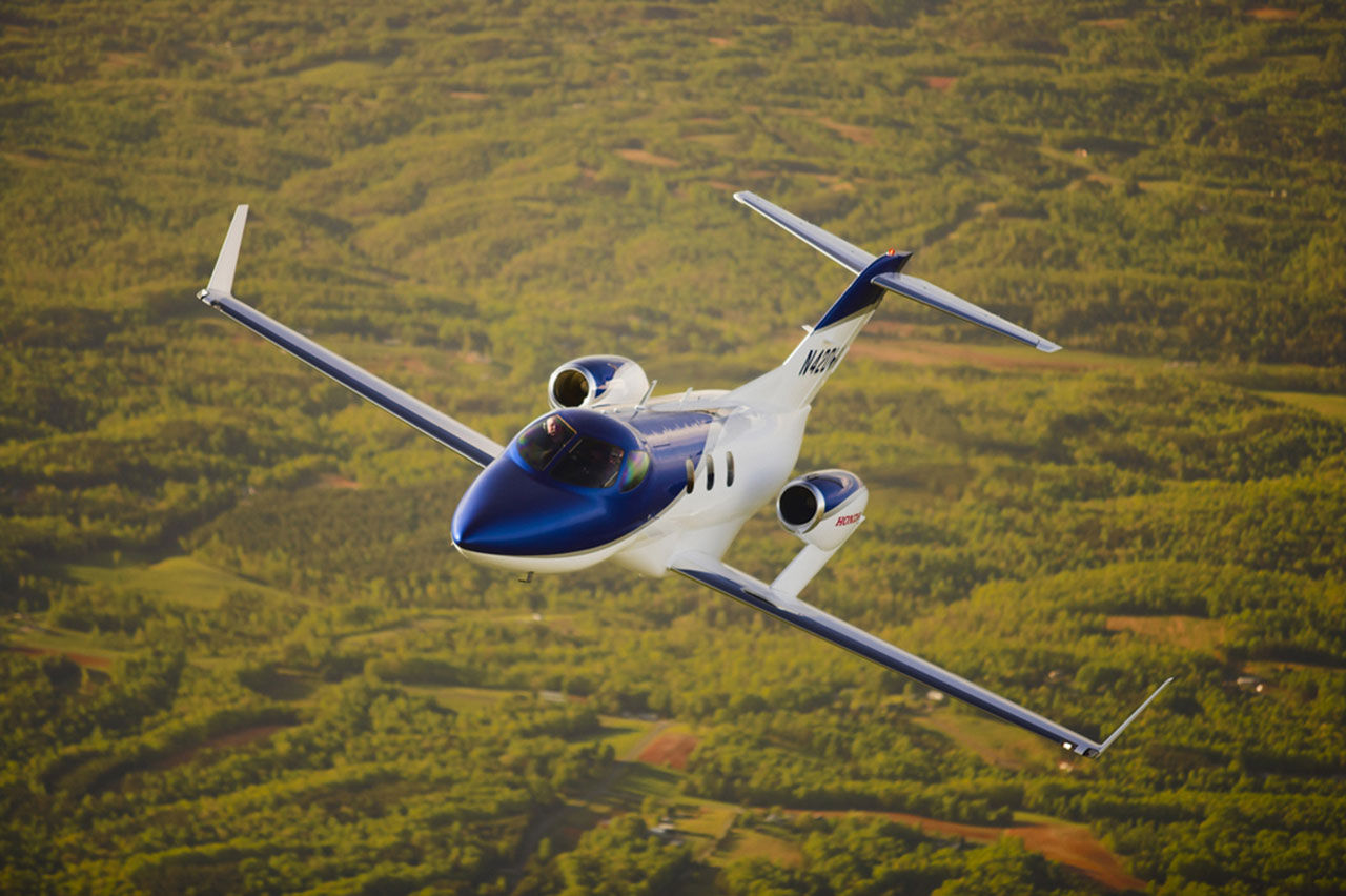 Honda visar privatjet