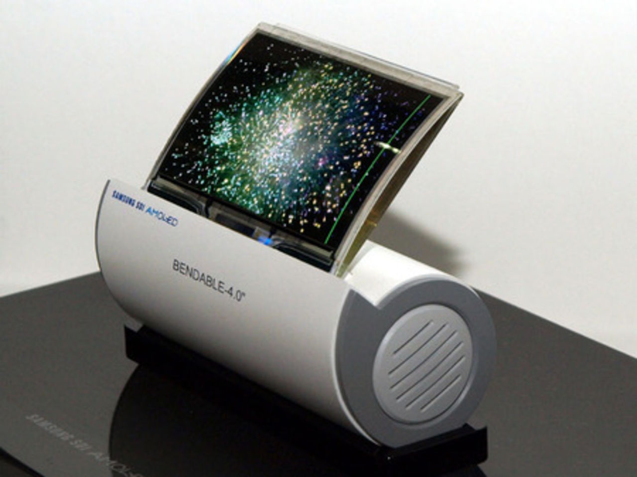 Böjbar OLED-skärm från Samsung