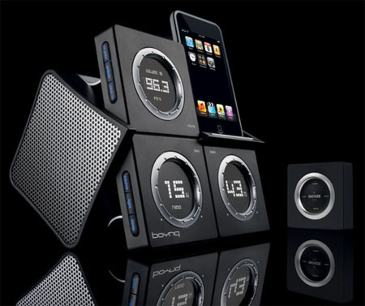 iPod-docka med väckarklocka