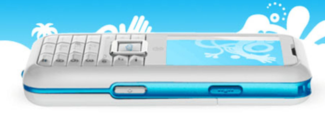 Skype och 3 presenterar mobiltelefon