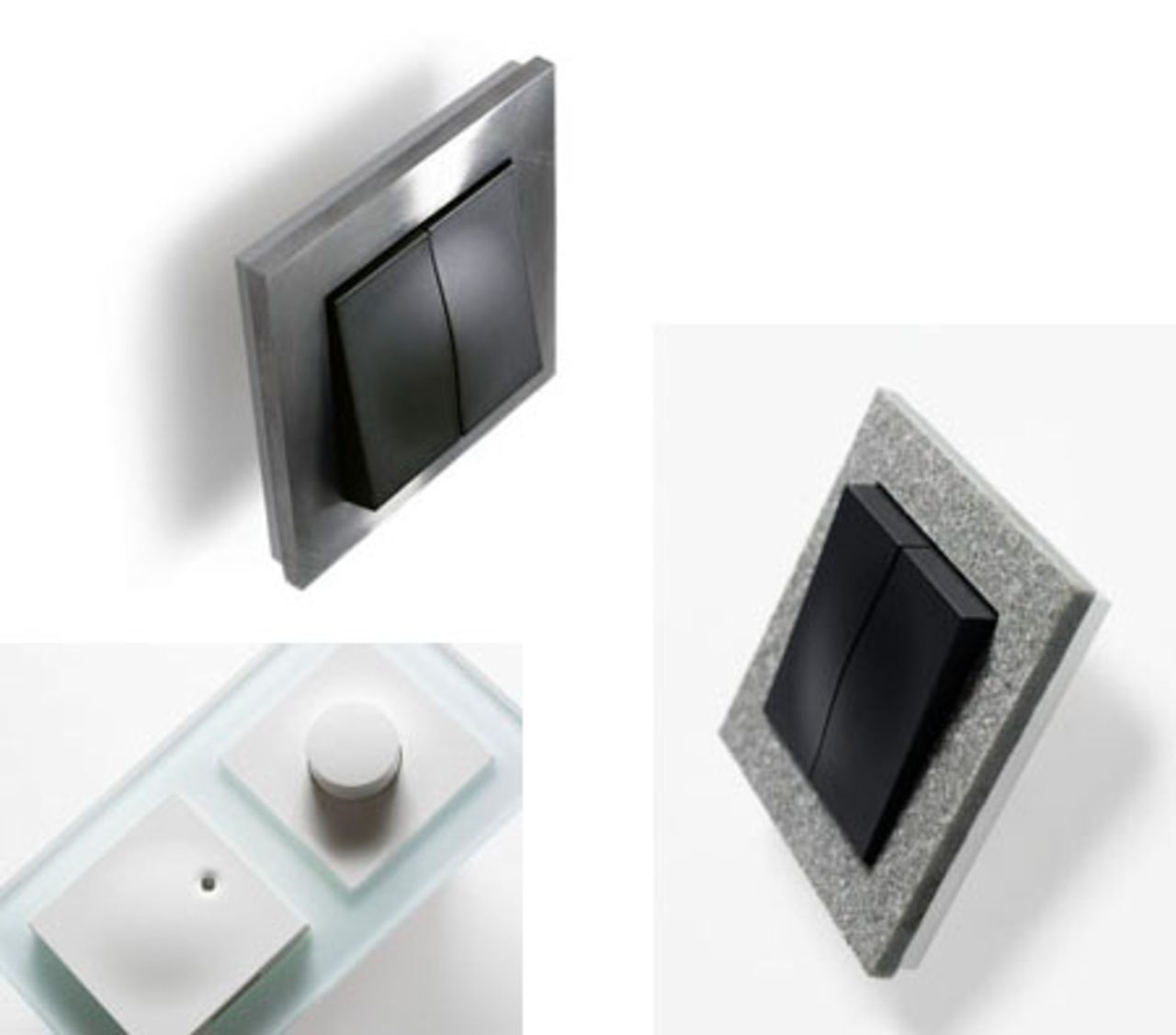 Designade strömbrytare inspirerade av naturen