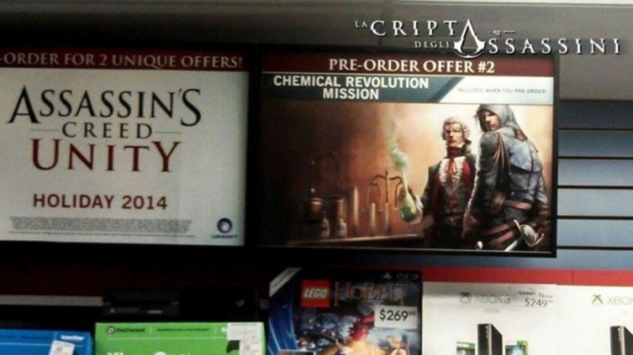 DLC från Assassin's Creed Unity läckt