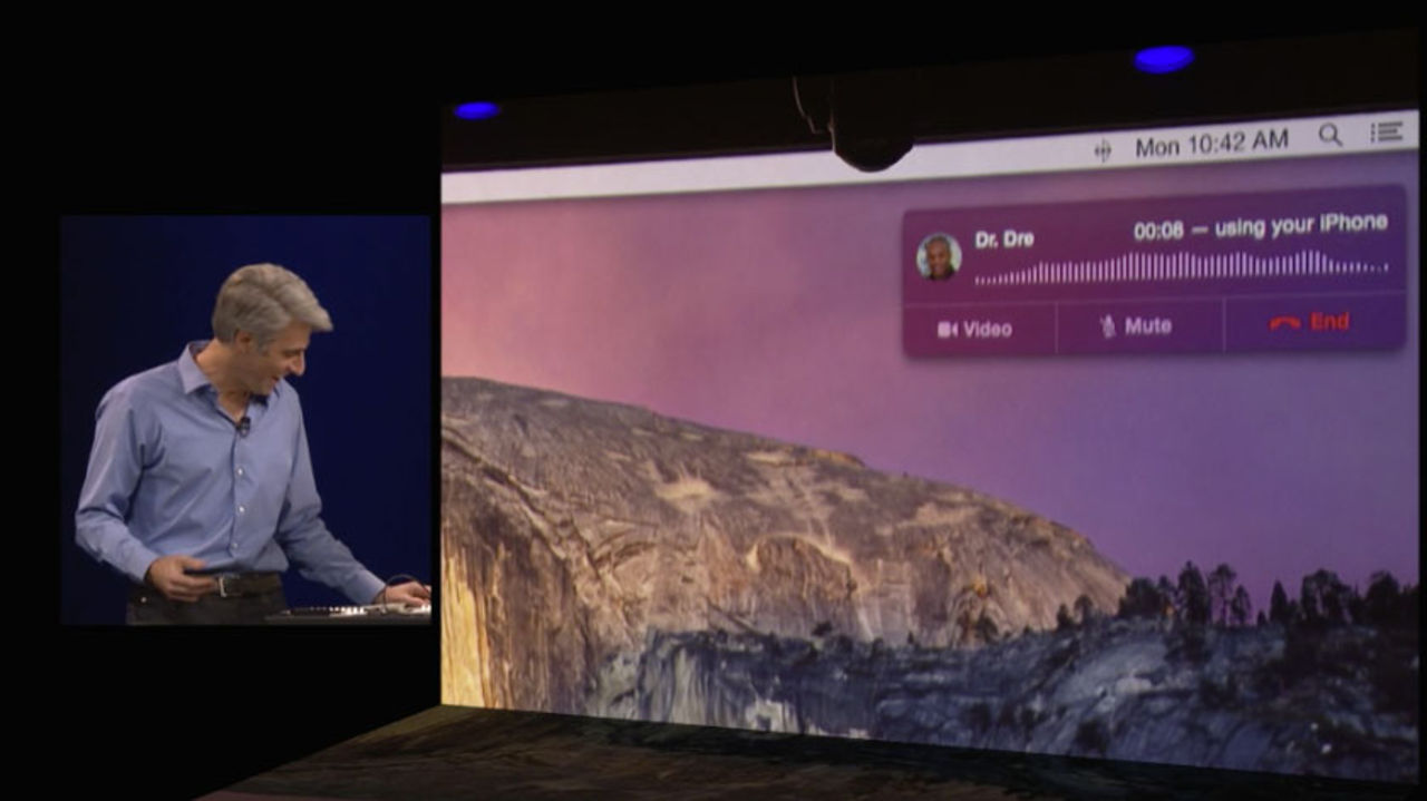 Tätare koppling mellan iOS och OS X