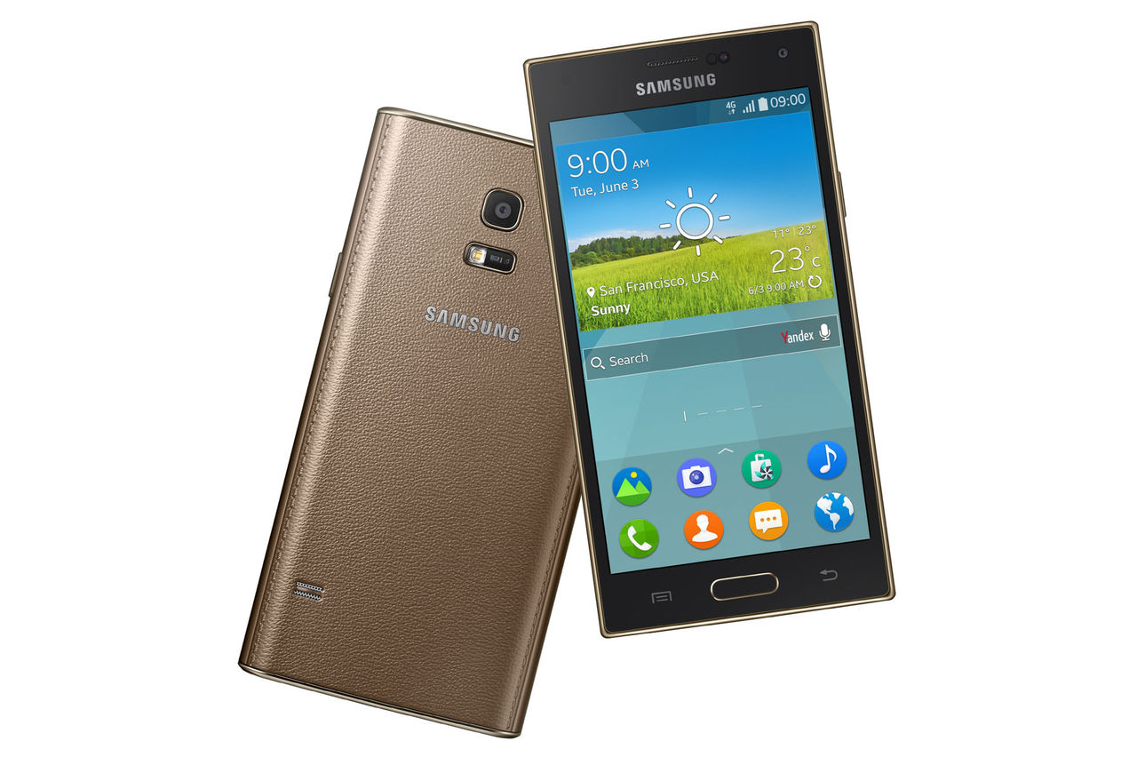 Samsung lanserar Tizen-telefon