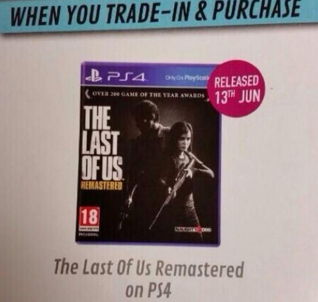 Släppdatum för The Last of Us Remasterd