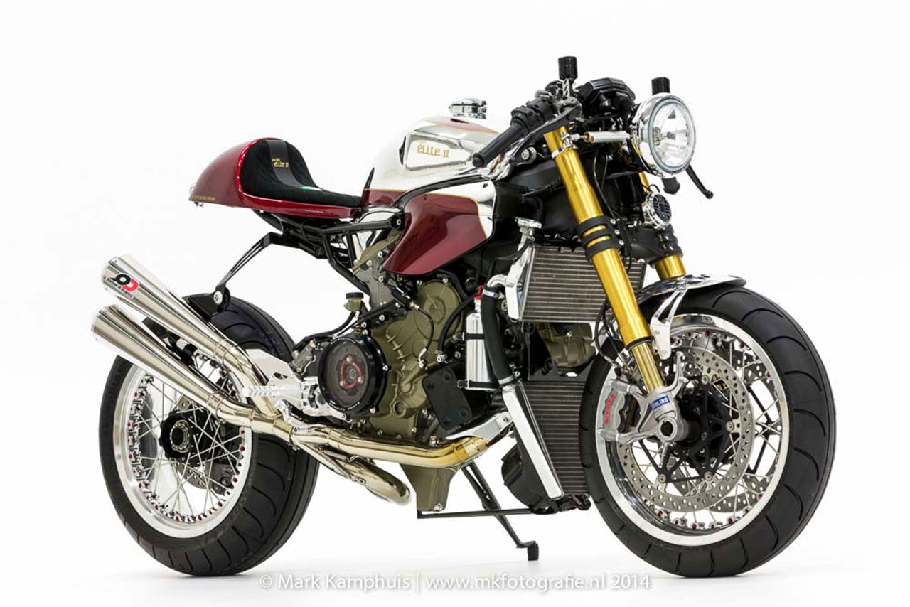 Café racer på Ducati 1199 Panigale S