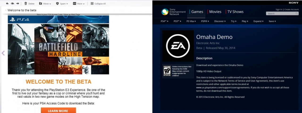 Battlefield Hardline-beta på gång för PlayStation 4?