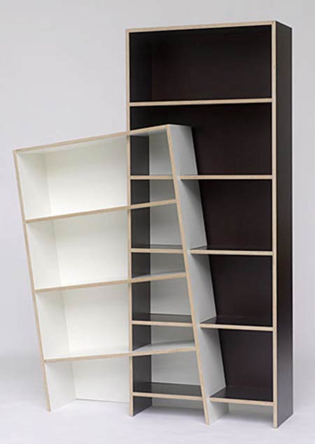 En siamesisk tvillingbokhylla