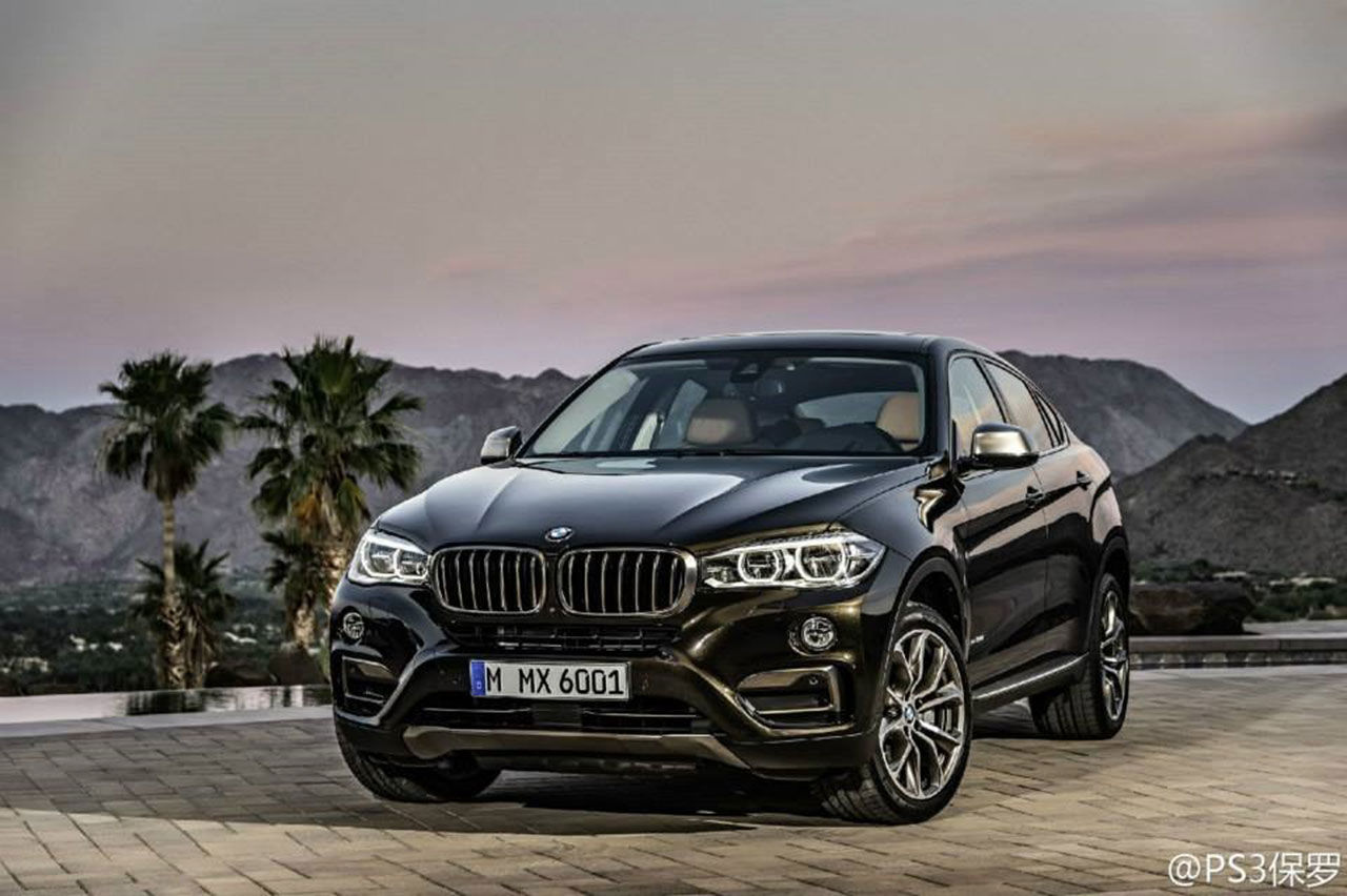 Faceliftade BMW X6 läcker ut