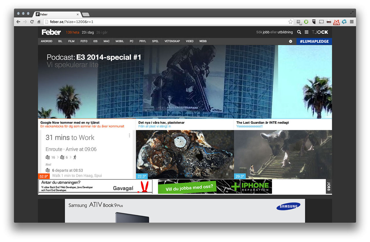 Vill du ha en bredare Feber?