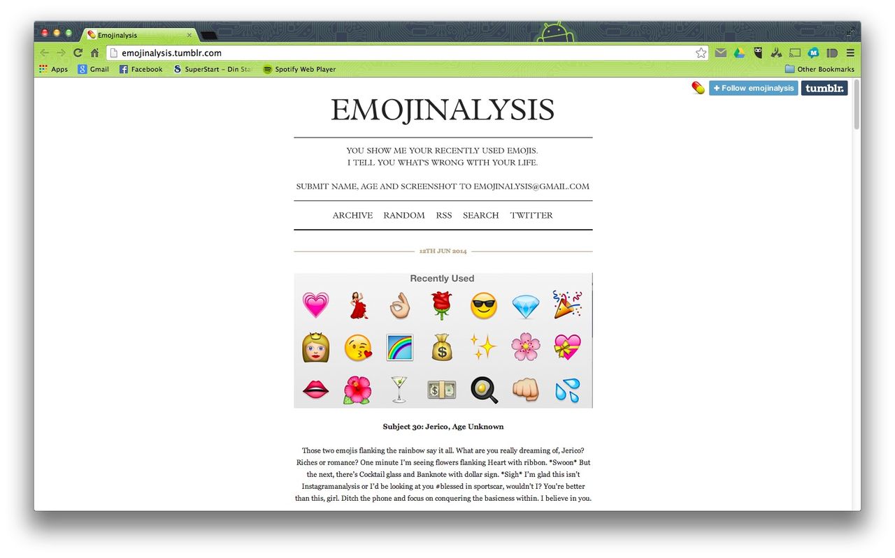 Emojianalysis