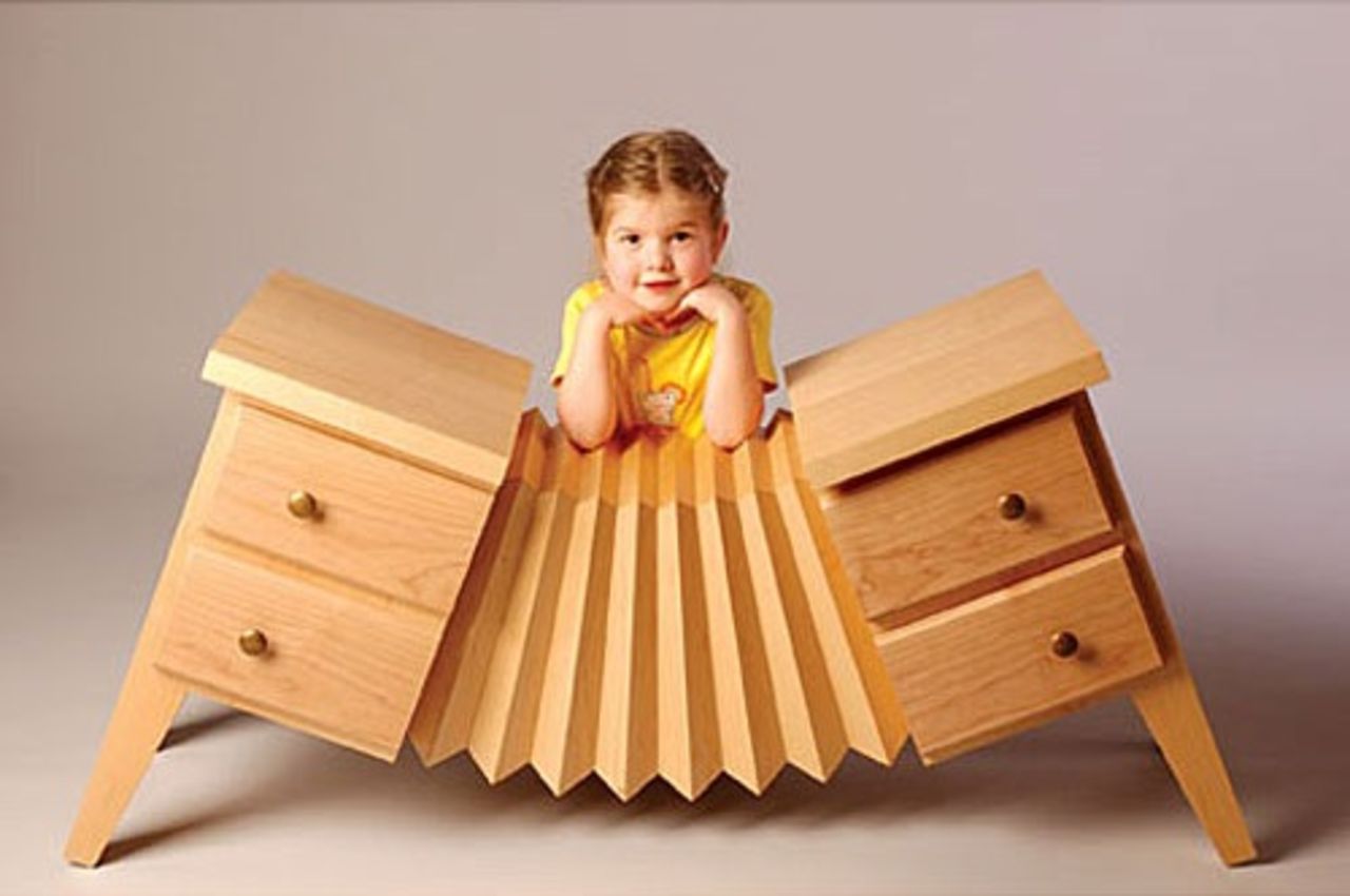 Möbler som ser ut att vara tagna