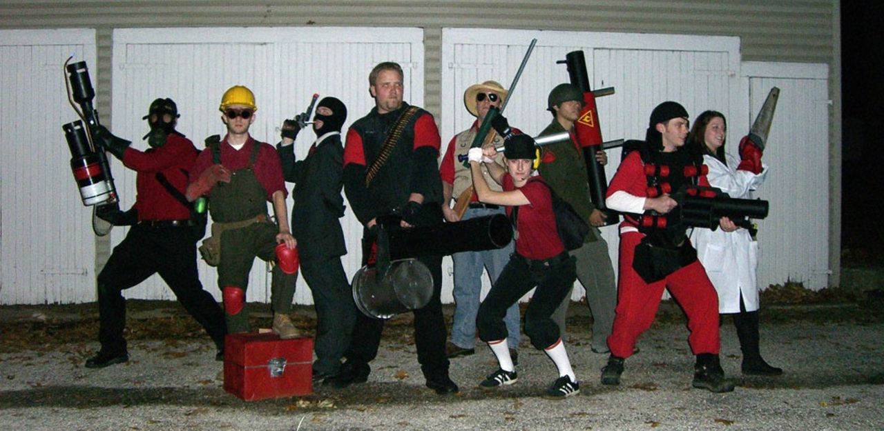 TF2-kostymer till Halloween