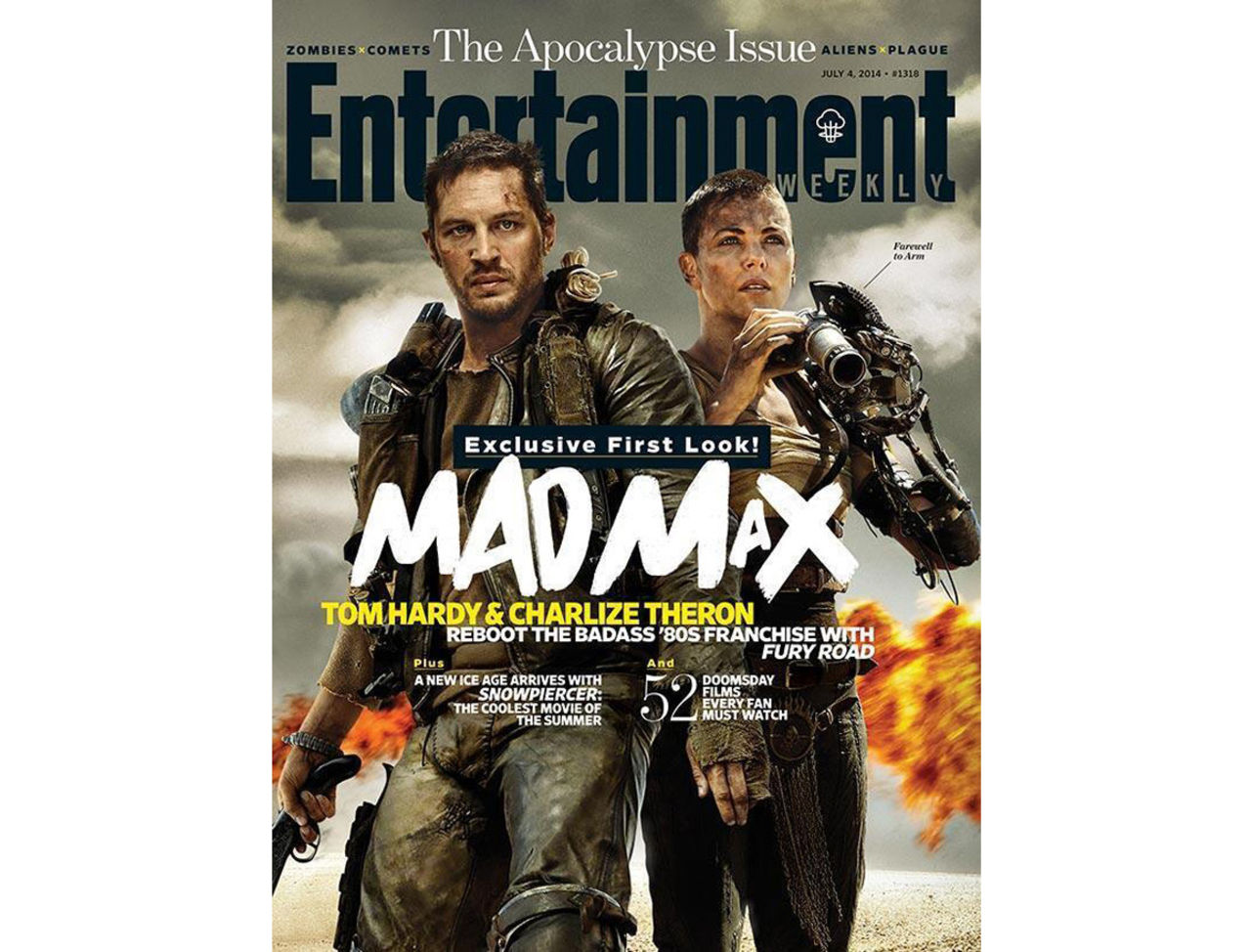 Tom Hardy och Charlize Theron i Mad Max: Fury Road