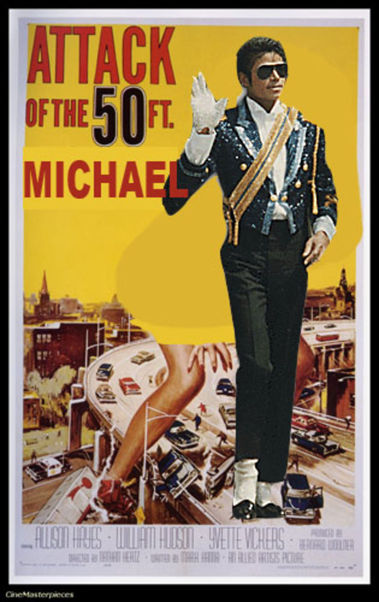 Attack of the 50 feet Michael Jackson Robot. MJ vill bygga 15 meters