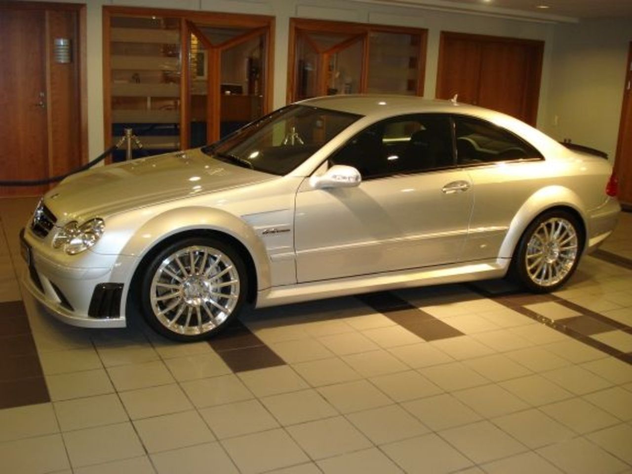 Sveriges första (?) CLK 63 AMG Black Series har landat