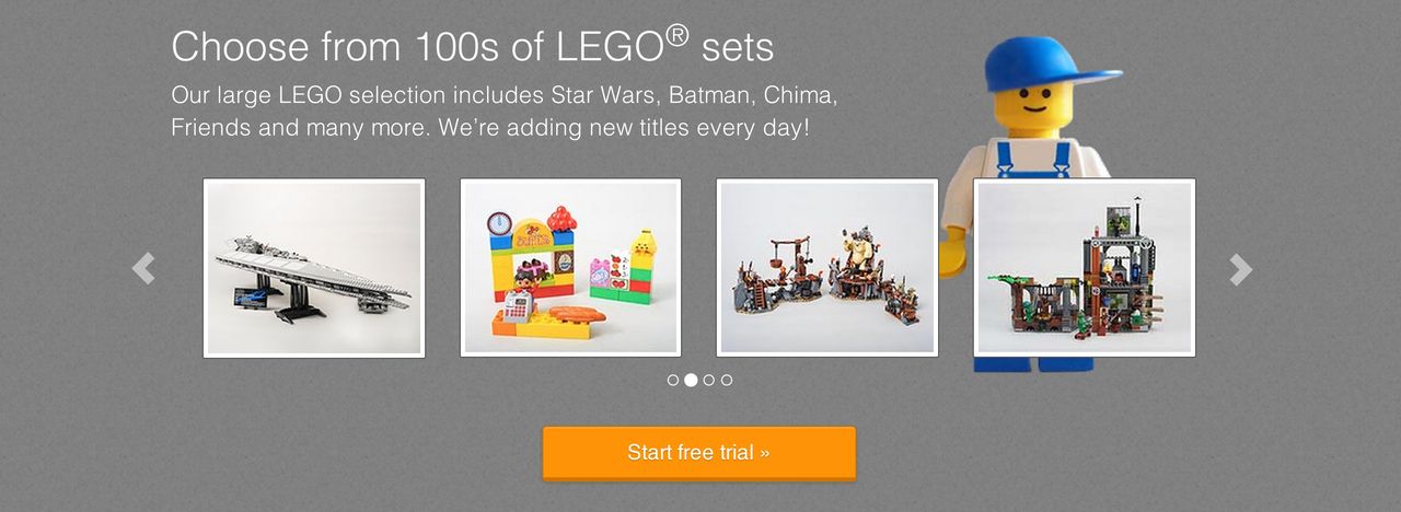 Prenumerera på LEGO