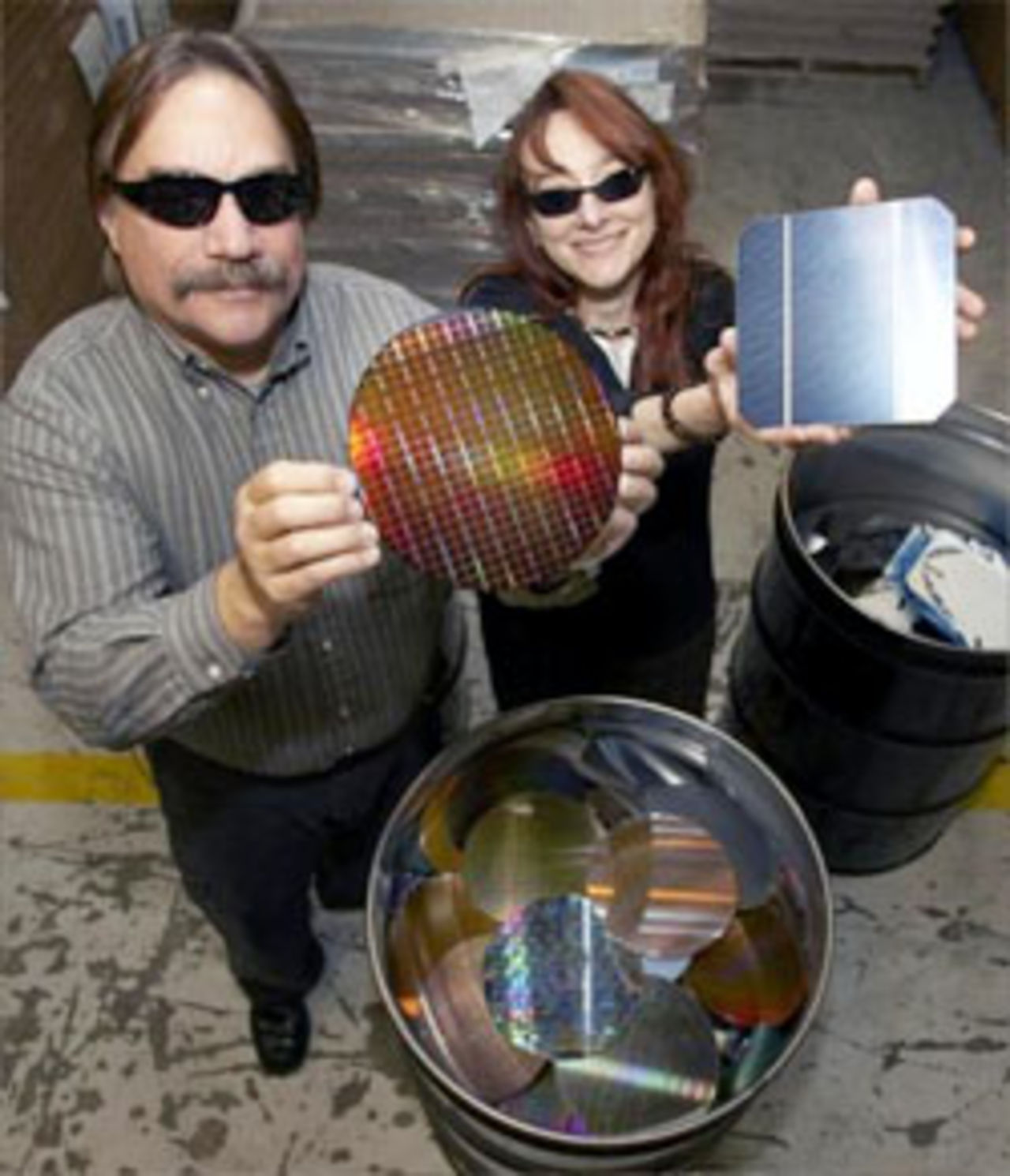 Processorskräp blir solpaneler