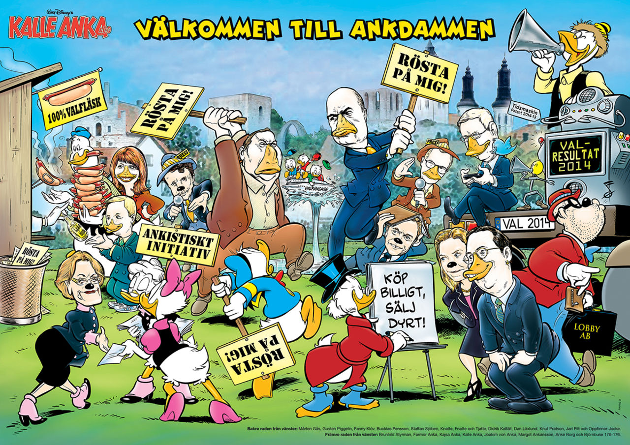 Tjatter från Ankdammen