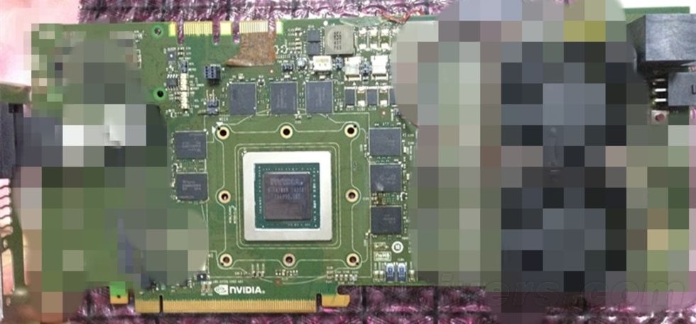 Bilder på tidig GeForce GTX 880