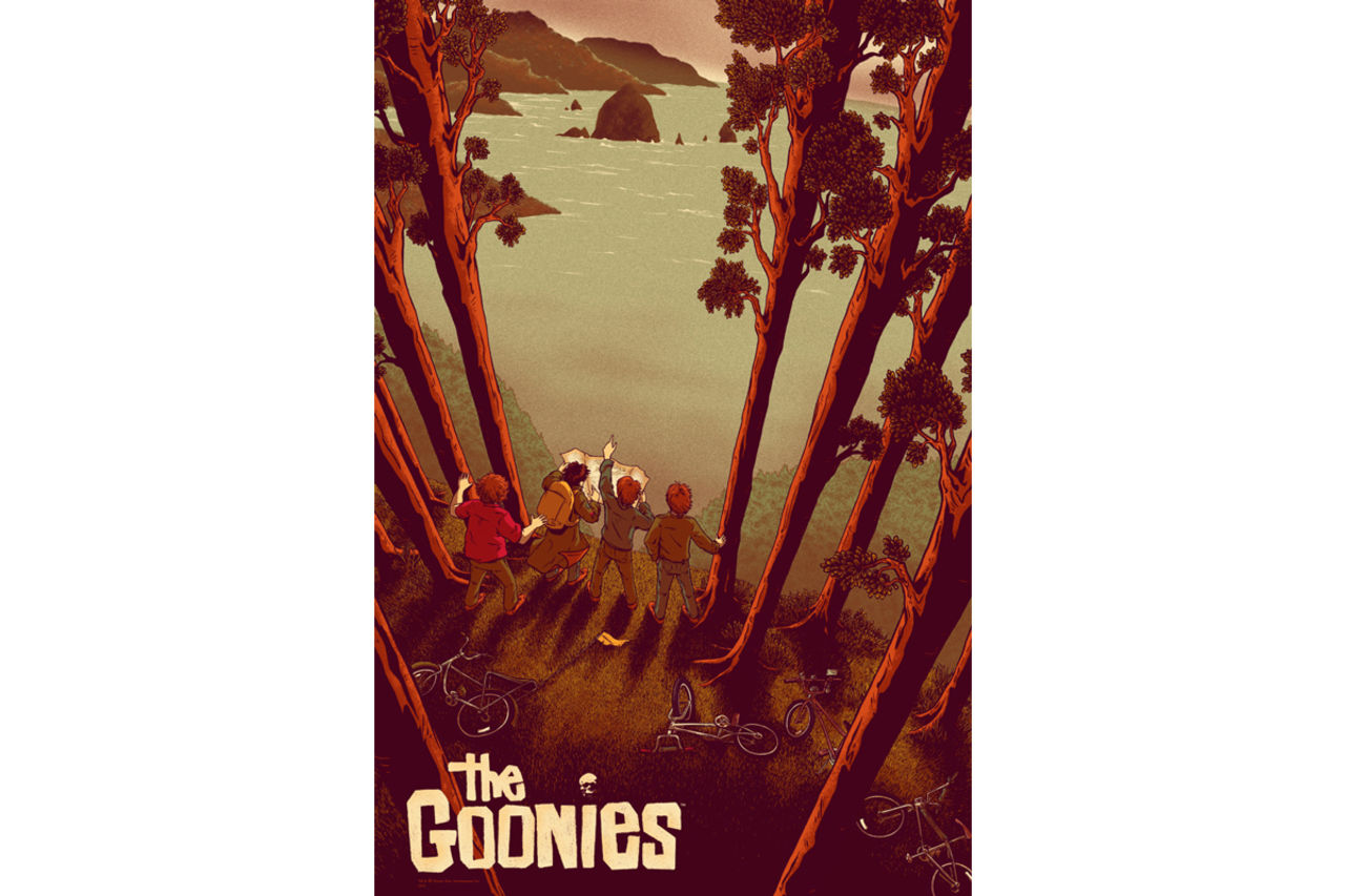 Fin poster för The Goonies